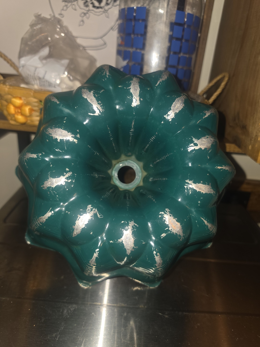 Green Decorative Bundt Pan – Home Accents
